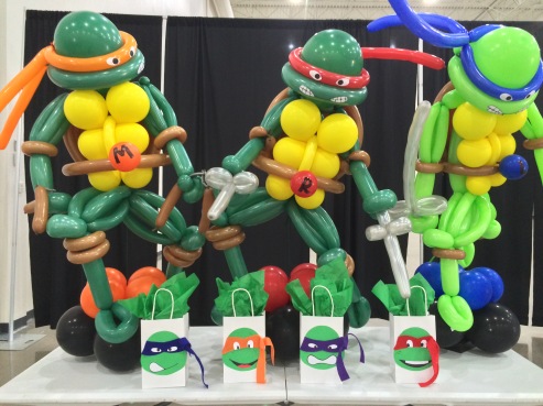 Ninja Turtle Sculptures